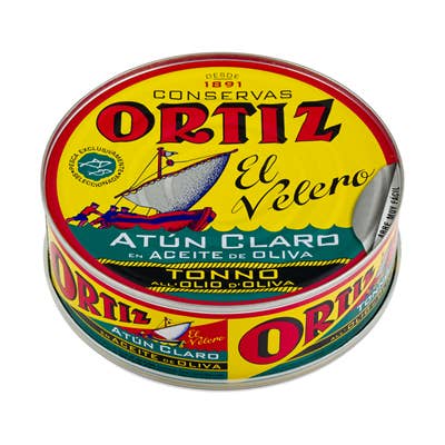 Delicatessen Spanish Food – Großhandel Fischkonserven – Leichter Thunfisch in Olivenöl 520 g – Ortiz Velero