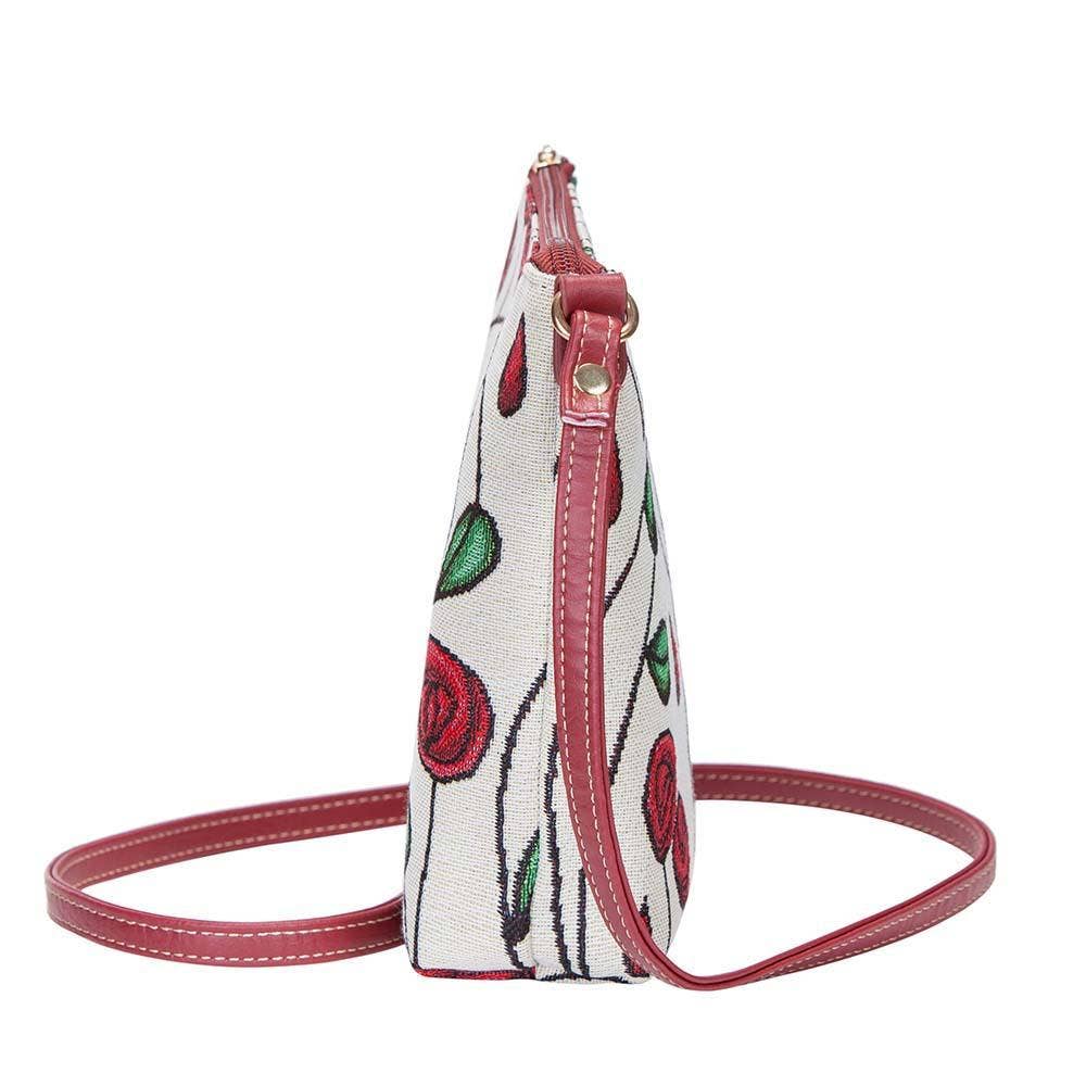 SignareArt - Wholesale Crossbody Bag - Women's - SLING-RMSP | RENNIE MACKINTOSH SIMPLE ROSE SLING BAG PURSE CROSSBODY6