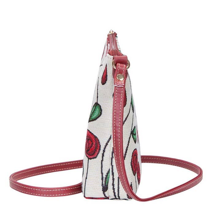 SignareArt - Wholesale Crossbody Bag - Women's - SLING-RMSP | RENNIE MACKINTOSH SIMPLE ROSE SLING BAG PURSE CROSSBODY6
