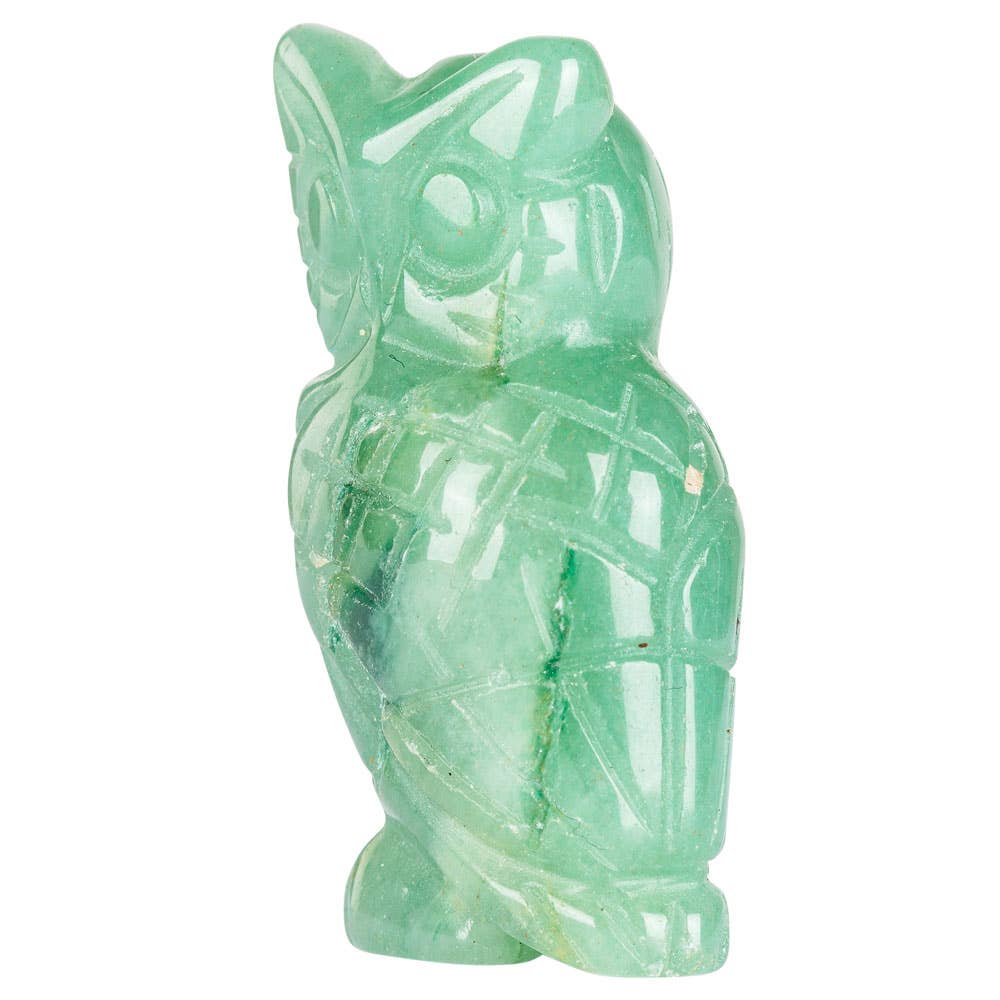 Benjamin International - Wholesale Spiritual Stone/Crystal - CARVED GEMSTONE OWLS3