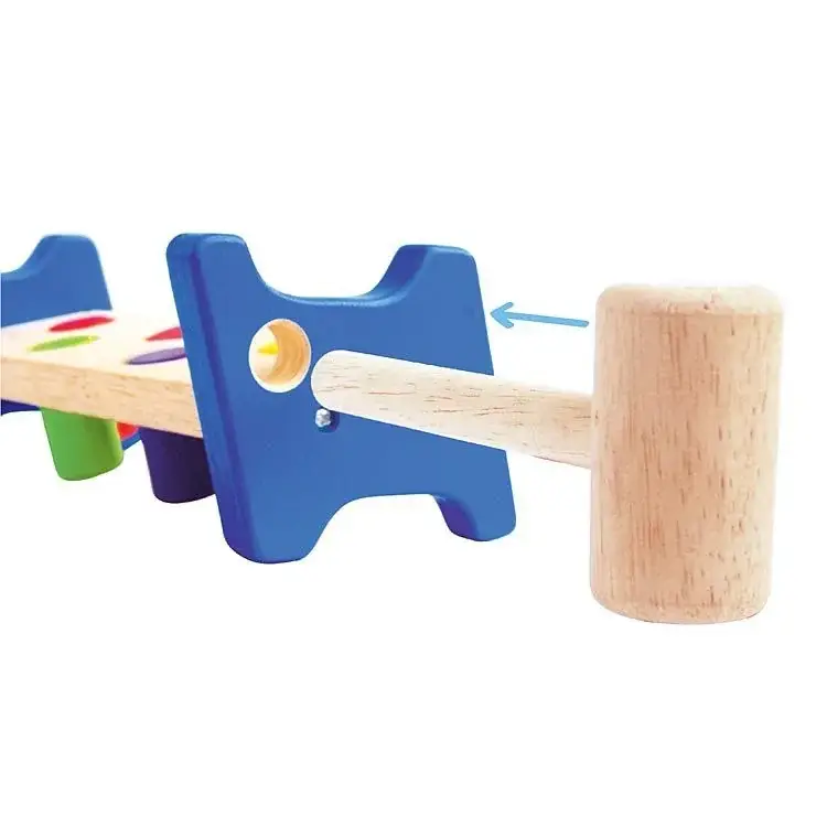 Beaming Baby – wholesale Wood toy – Child – Hammer Bench (18+ months)1
