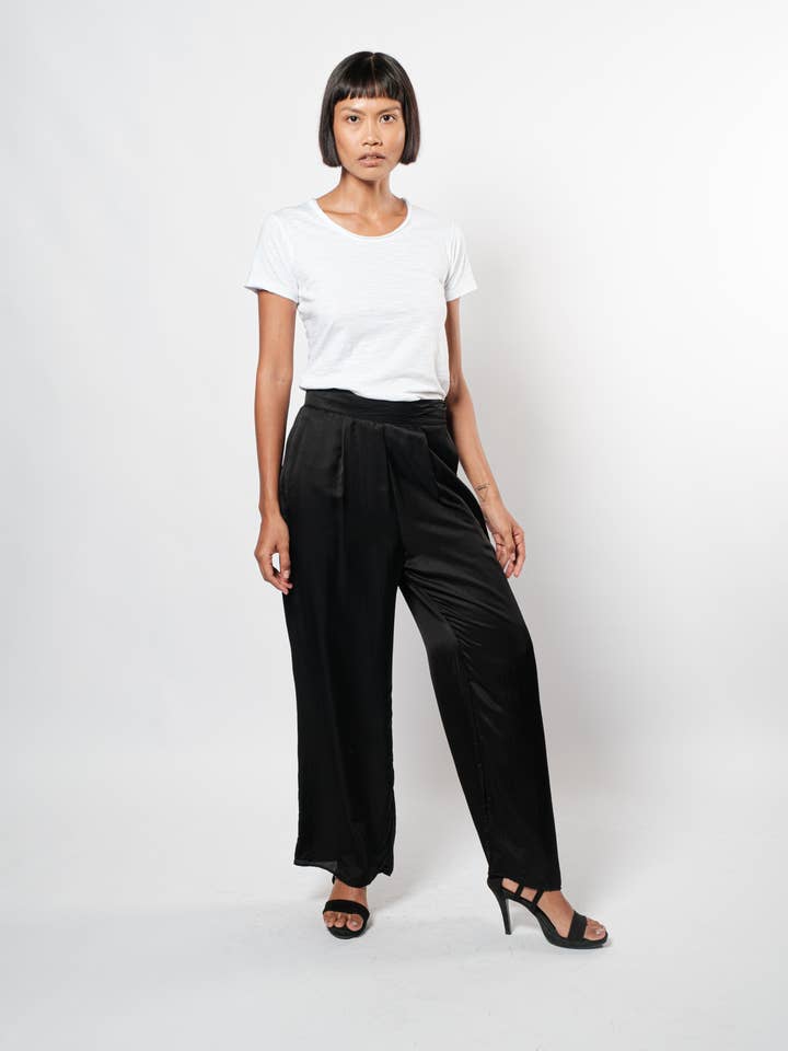 Pantalón Gaynor Cupro para venta al por mayor de Gingersnap Official Bali