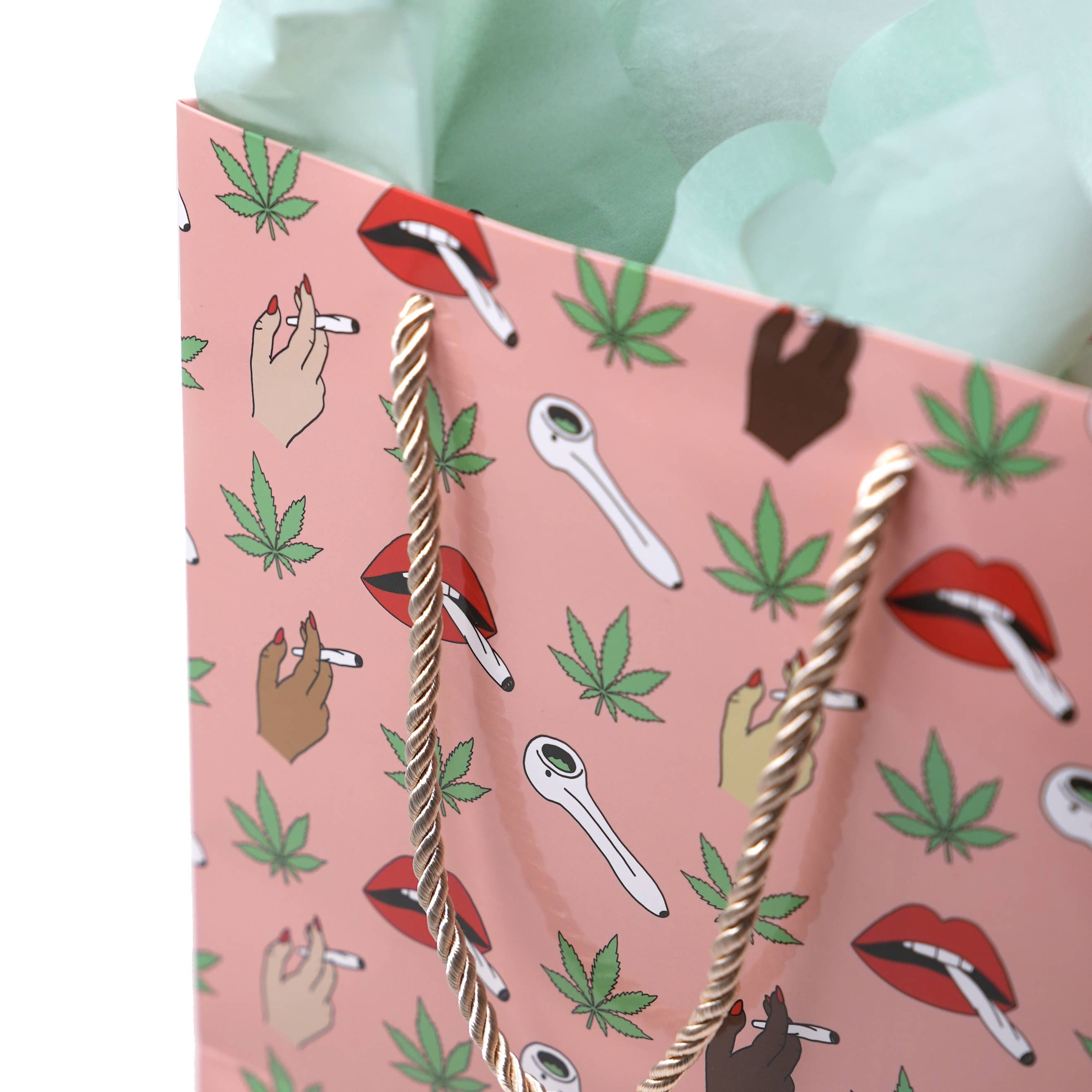 Unblushing - Wholesale Gift Bag - 420 Marijuana Weed Pot Gift Bag2