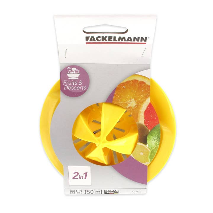 Fackelmann - Wholesale Juicer - Fackelmann Colors Edition 2-in-1 Citrus Juicer1