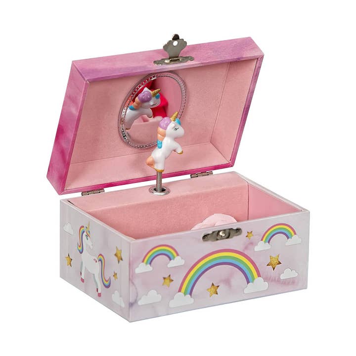 Mele and Co (Canada) - Wholesale Jewelry Box/Organizer - Kids - Mele and Co Skylar Girls Musical Unicorn Jewelry Box0