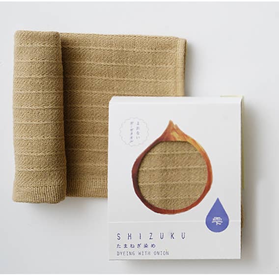FUKUROYA TOWEL - Wholesale Dishcloth - SHIZUKU Vegetable Dyed Gauze Towel 7 Assorted colors3