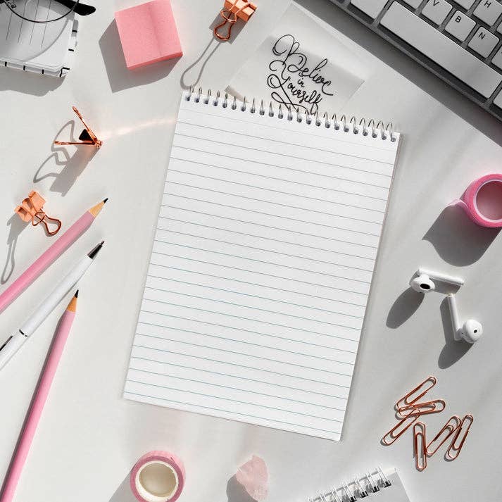 Three Leaf Products - Wholesale Notepad - Three Leaf Ruled Writing Pad, 5.75 X 9 In 100 Sheets,48 Ct.7