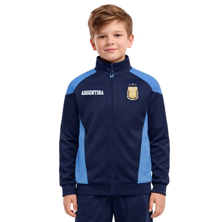 Argentina Lionel Messi Track Jacket - AFA84TJ-2 for wholesale by Icon Sports