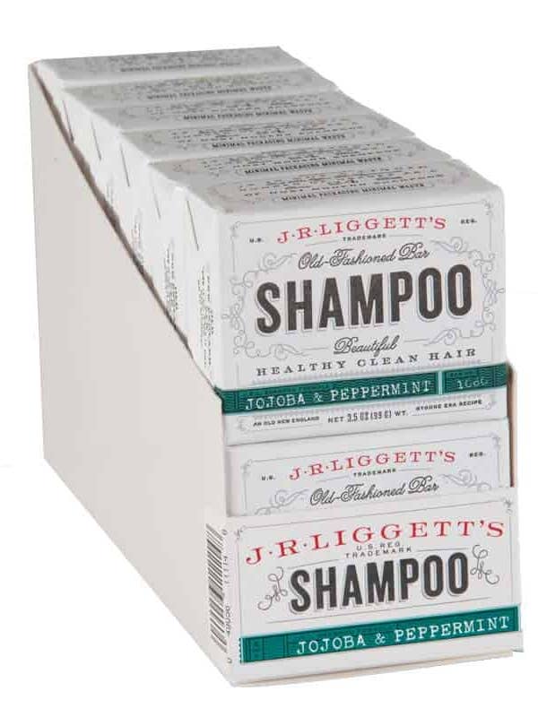 12 Bar Retail Display Case - Jojoba Formula for wholesale by J.R.LIGGETT'S®