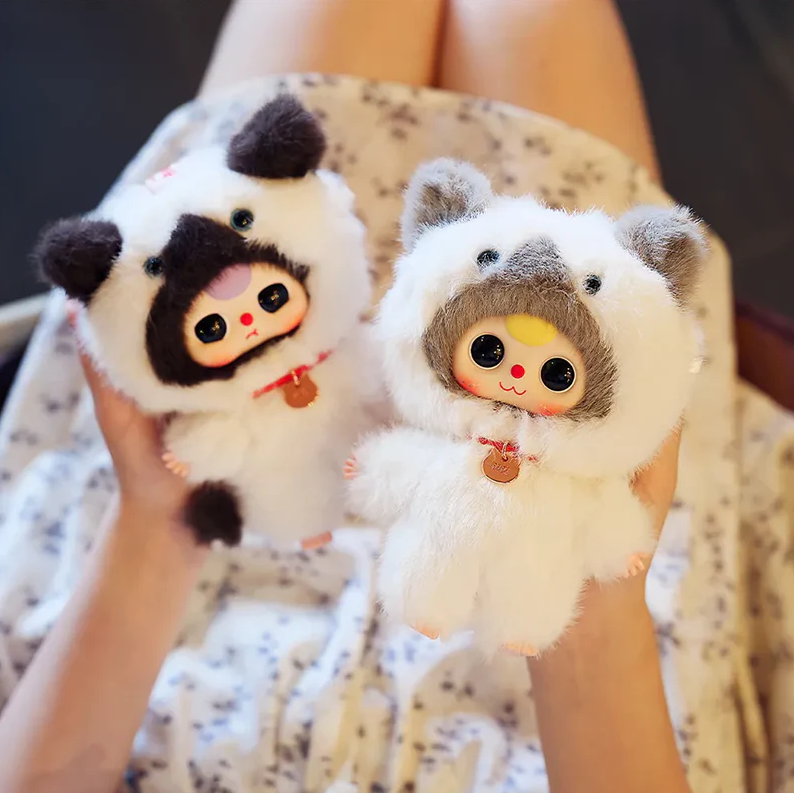 Shinjidai - Wholesale Stuffed/Plush Toy - Kids & Baby - Baby Three Whose Cat Am I Series Plush Blind Box (8 pcs)2