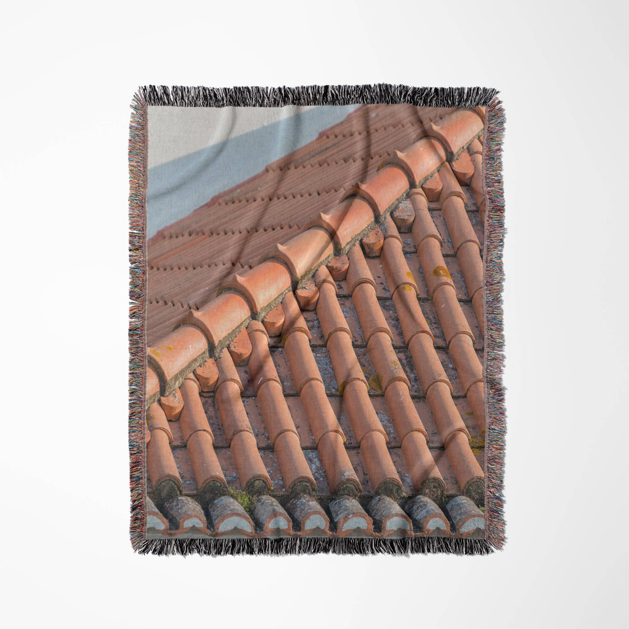3dRose - Wholesale Throw Blanket - 3dRose, Portugal, Lisbon, red tile roof, Blanket