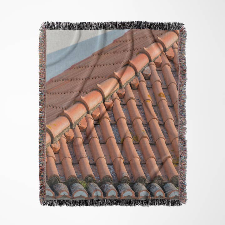 3dRose - Wholesale Throw Blanket - 3dRose, Portugal, Lisbon, red tile roof, Blanket0