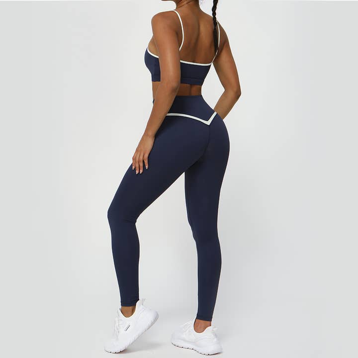 Sodalemon - Wholesale Activewear Set - Women's - Colorblocked Women Yoga Active Set