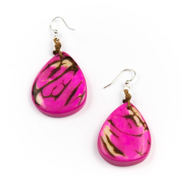 Andrea Örhängen för wholesale av Organic Tagua Jewelry