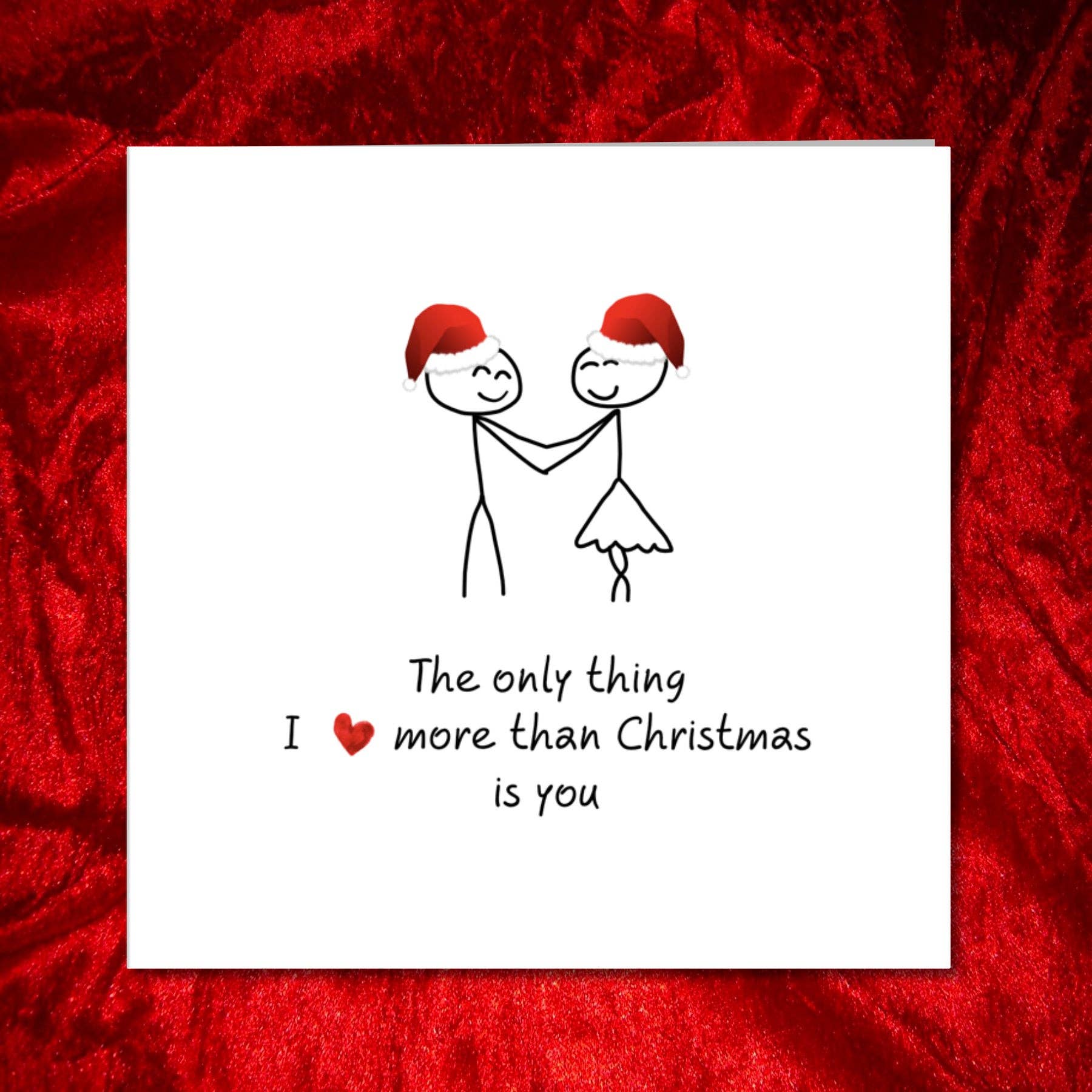 Swizzoo Cards – wholesale Christmas card – Romantic Christmas Card - Love Christmas - Girlfriend boyfriend wife husband lover- Married Love You Special2