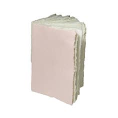 Epigram - Wholesale Notebook - Plain parchment paper notebook in the style of an old book, pastel2