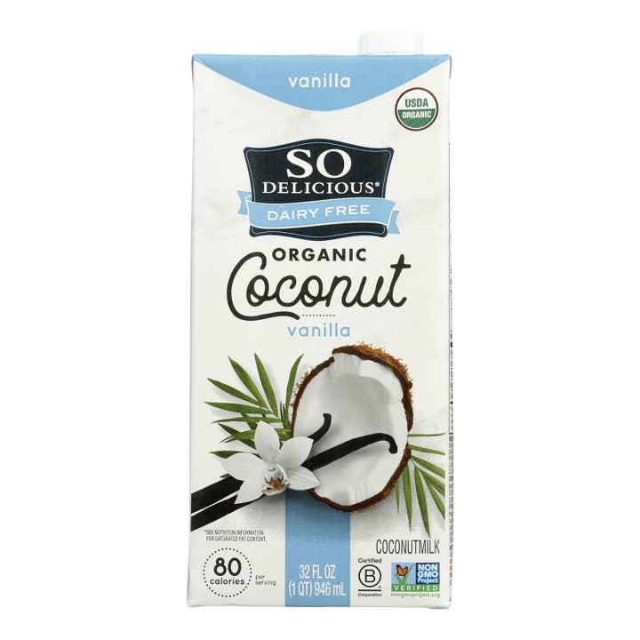 Everyday Supply Co - Wholesale Non-Dairy Milk - So Delicious Vanilla Coconut Milk - 12 Pack, 32 Fl Oz Each