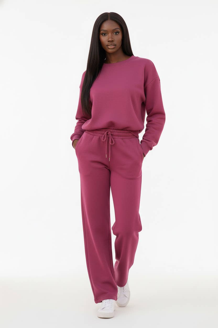 5besties inc - Vente Ensemble de vêtements d'intérieur – femme - ENSEMBLE DE DÉTENTE CONFORTABLE À JAMBE DROITE6