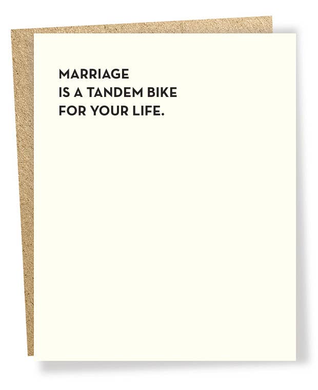 Sapling Press - Wholesale Love Card - #118: Tandem Card0