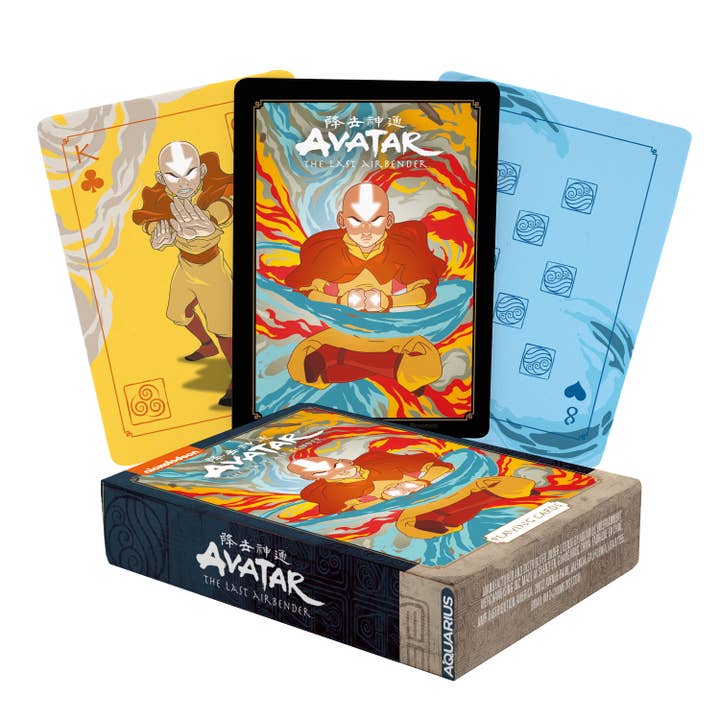 AQUARIUS, GAMAGO, ICUP, & ROCK SAWS by NMR Brands - Wholesale Playing Cards - Avatar The Last Airbender Playing Cards