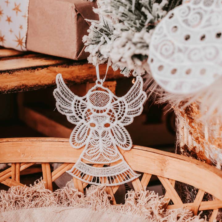 Sewing From The Hart - Wholesale Ornament - Lace Ornaments
