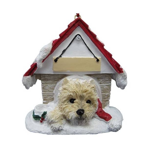 Cairn Terrier Doghhouse Ornement pour la vente par E&S Pets