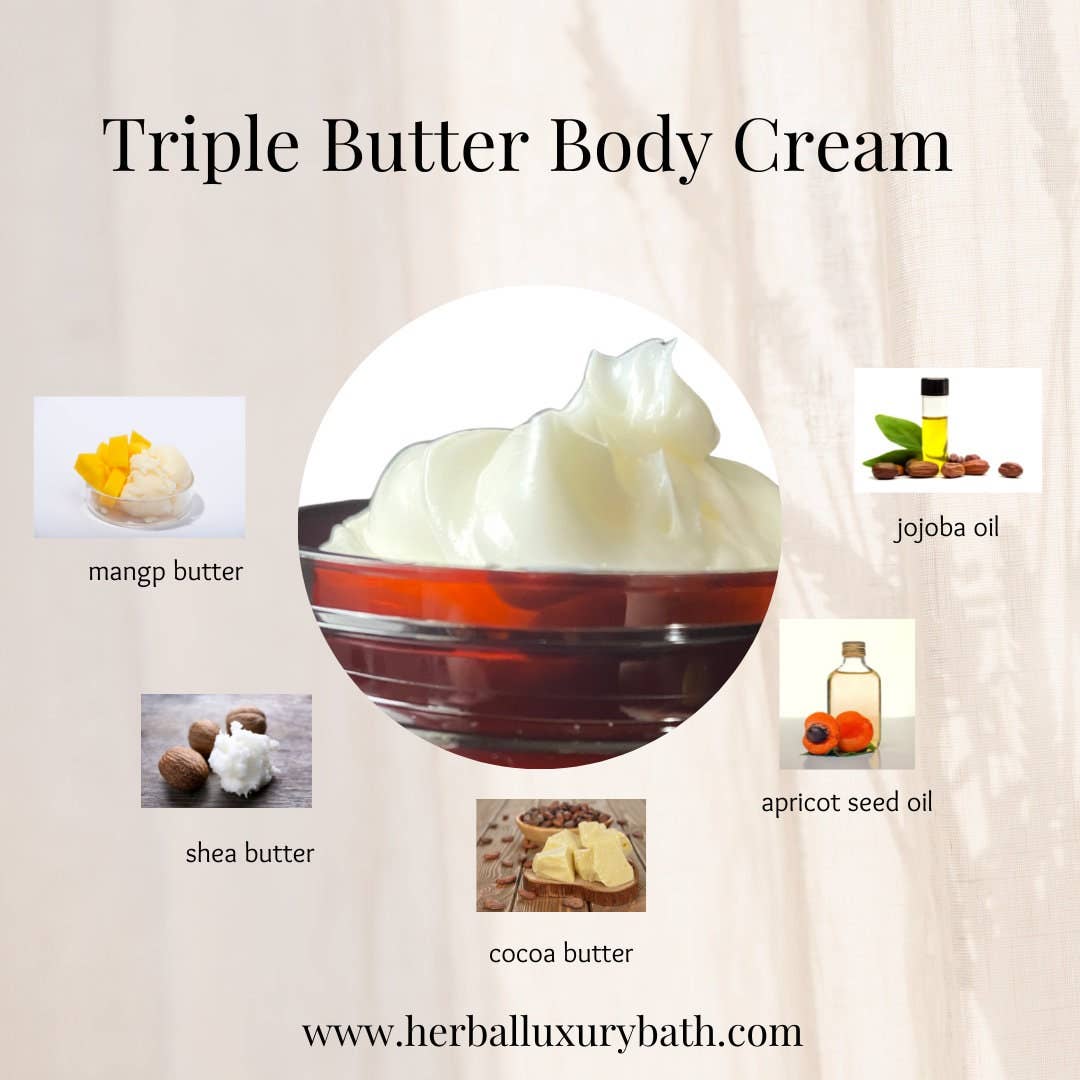 Herbal Love Creations- Luxury Bath and Body - Wholesale Body Balm/Butter - 1 gallon Triple Butter Body Cream Package, label, and resell4