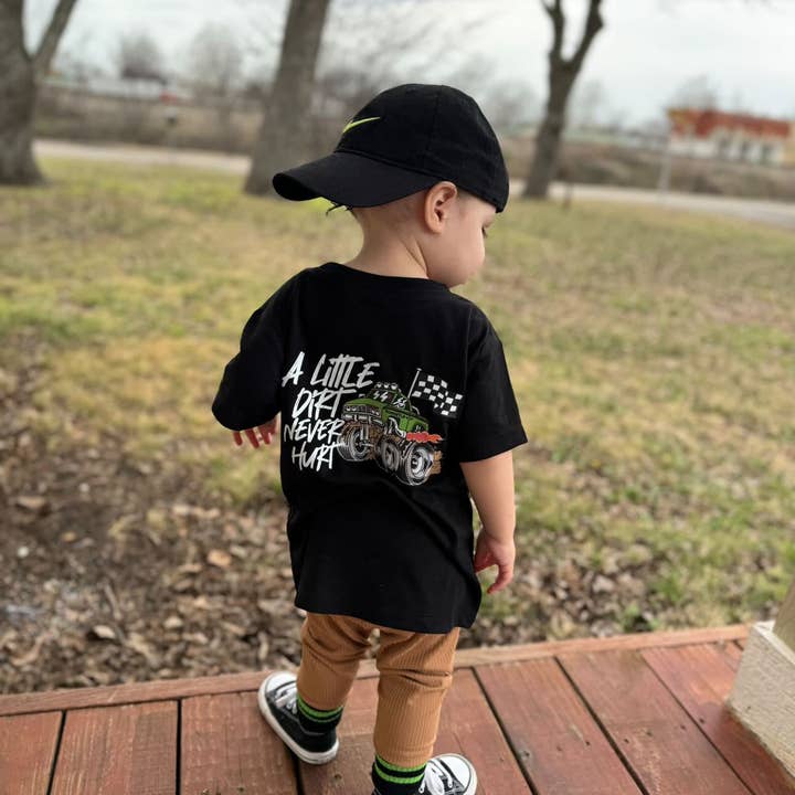 RadnWyld - Wholesale Screen Printed T-Shirt - Kids - A Little Dirt Never Hurt T-Shirt