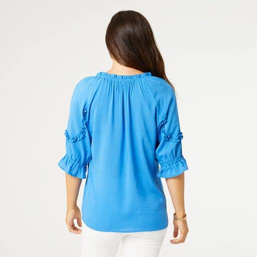 COCO + CARMEN - Wholesale Blouse - Women's - Alice V-Neck Ruffle Sleeve Top8