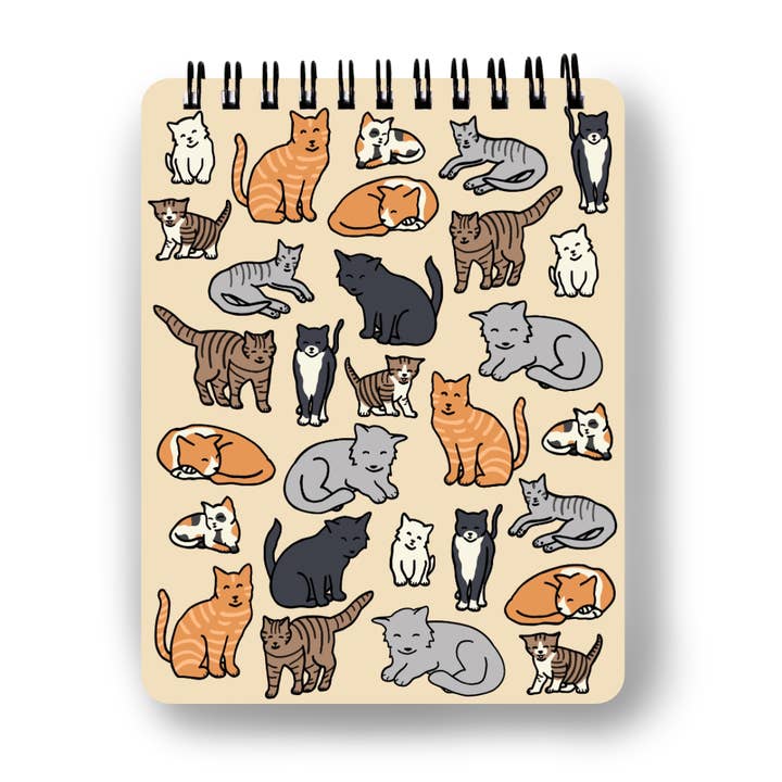 Pocket Cat Lover's Notebook for wholesale by Found Paper LLC