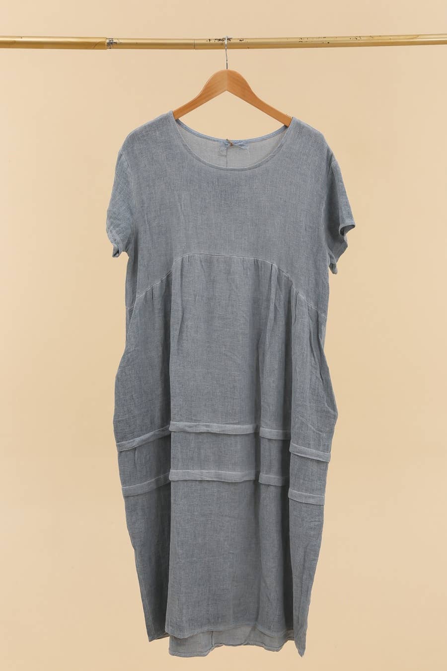 LÉA & LUC - Wholesale Jurk - Dames - Jurk van 50% katoen en 50% linnen REF. 1012020