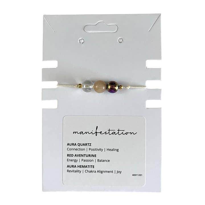 VIE - Wholesale Beaded Bracelet - Crystal Intention Wristlets