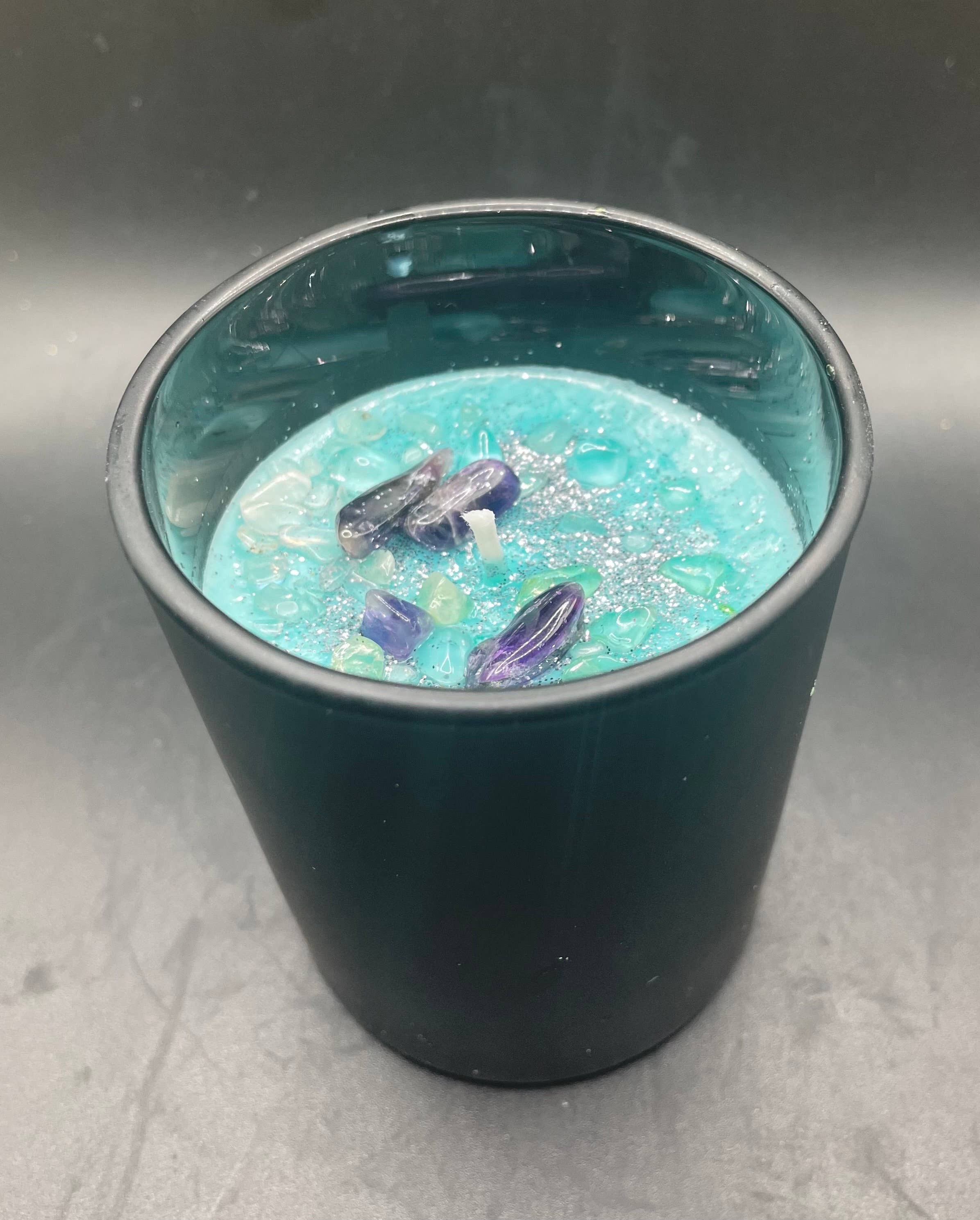 The Blue Lotus Apothecary - Wholesale Jar/Filled Candle - New Moon Intention Candle2