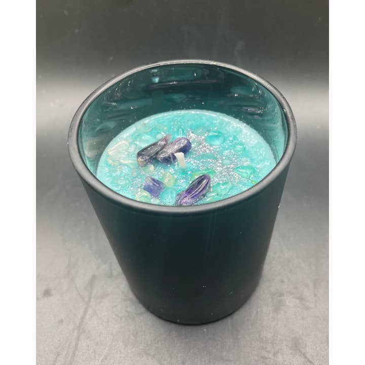 The Blue Lotus Apothecary - Wholesale Jar/Filled Candle - New Moon Intention Candle2