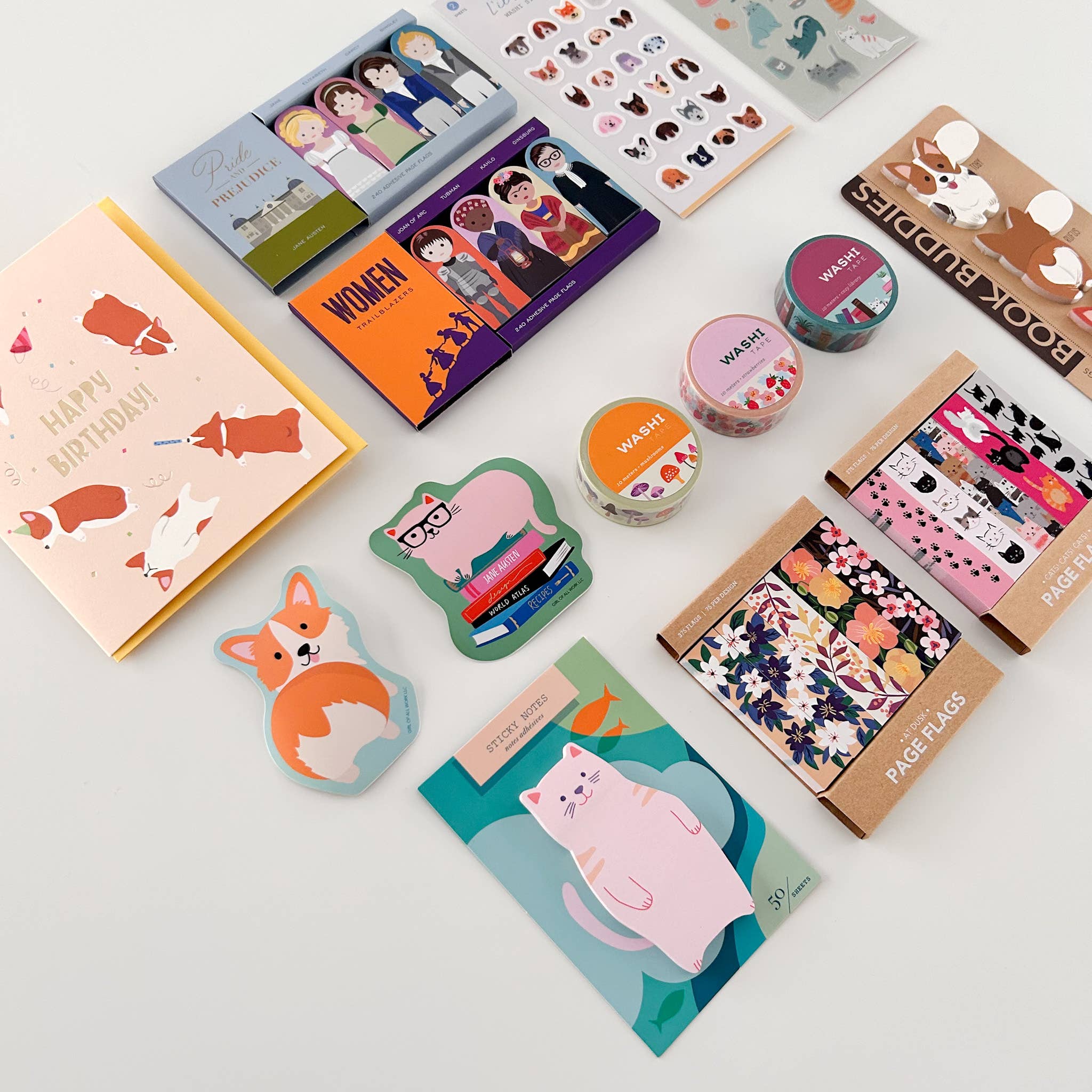 Girl of All Work - Vente Marque-page - Women Trailblazers - Signets adhésifs personnages classiques1