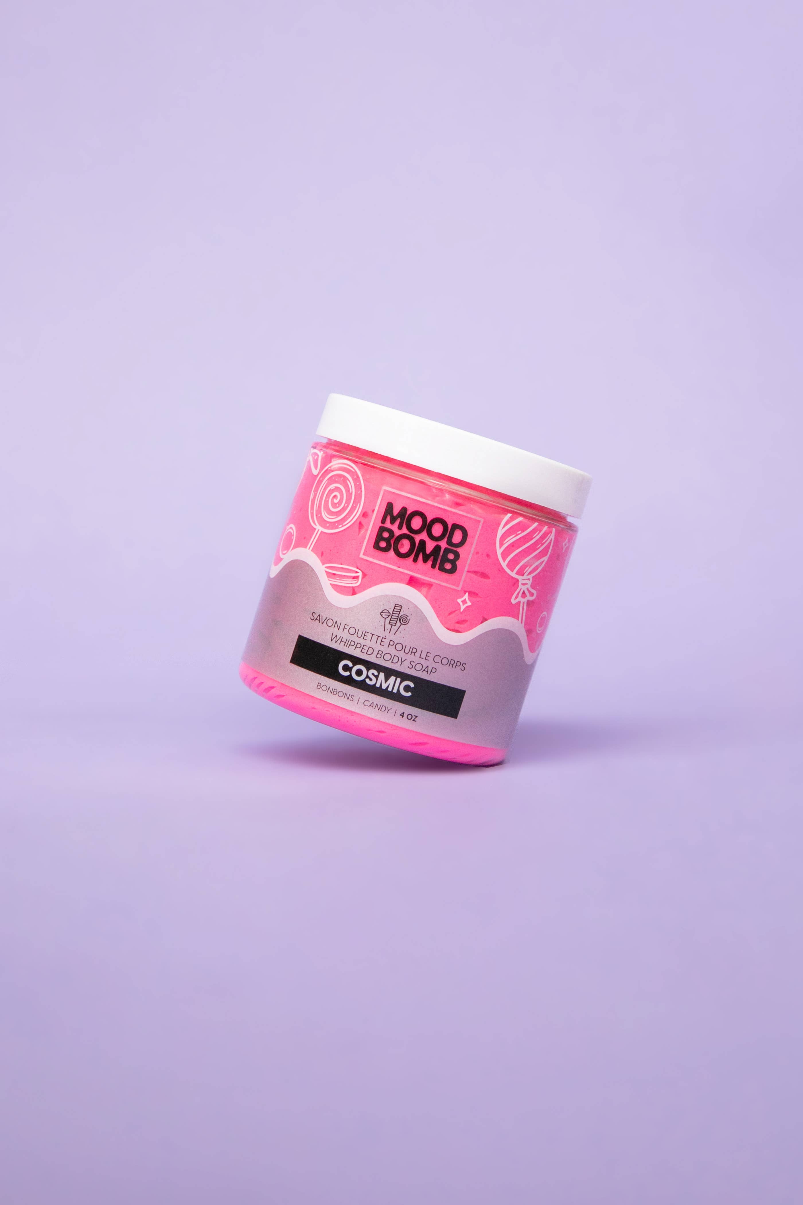 Moodbomb - Venta al por mayor Jabón cremoso - Jabón corporal batido con aroma a caramelos