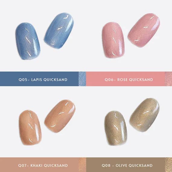 Hologram Nails Inc. - Wholesale Nail Polish - Hologram Gel Nail Polish -VIOLET QUICKSAND-Q01