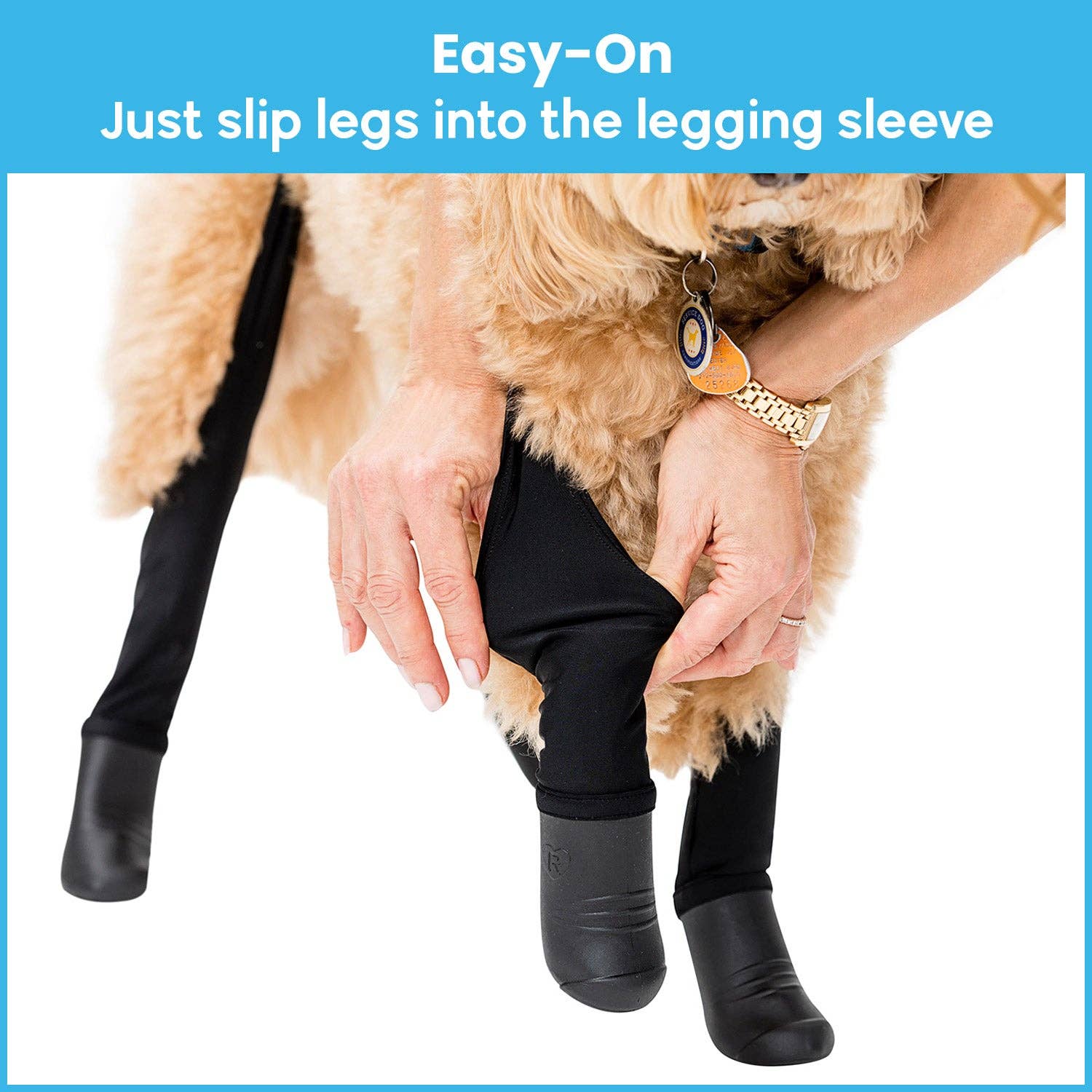 Walkee Paws – Großhandel Pfotenschutz für Haustiere – Deluxe Easy-On Hundestiefel-Leggings13
