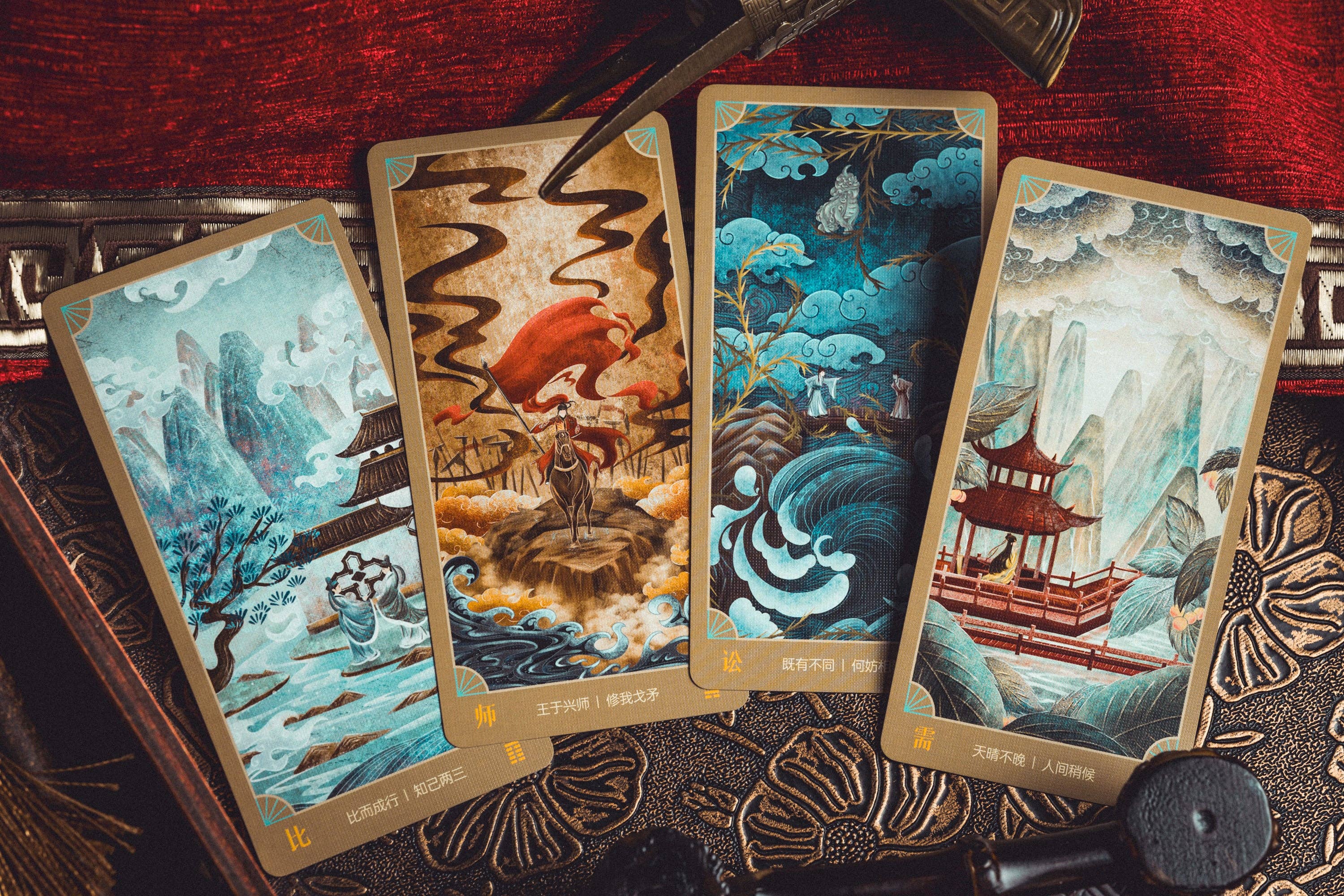 Vermilion Collection - Wholesale Tarot Cards - Cosmic Law Chinese Oracle11