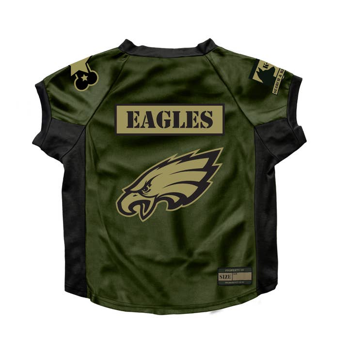 Maillot extensible Big Valor pour animaux de compagnie des Philadelphia Eagles de la NFL pour la vente par Little Earth Productions
