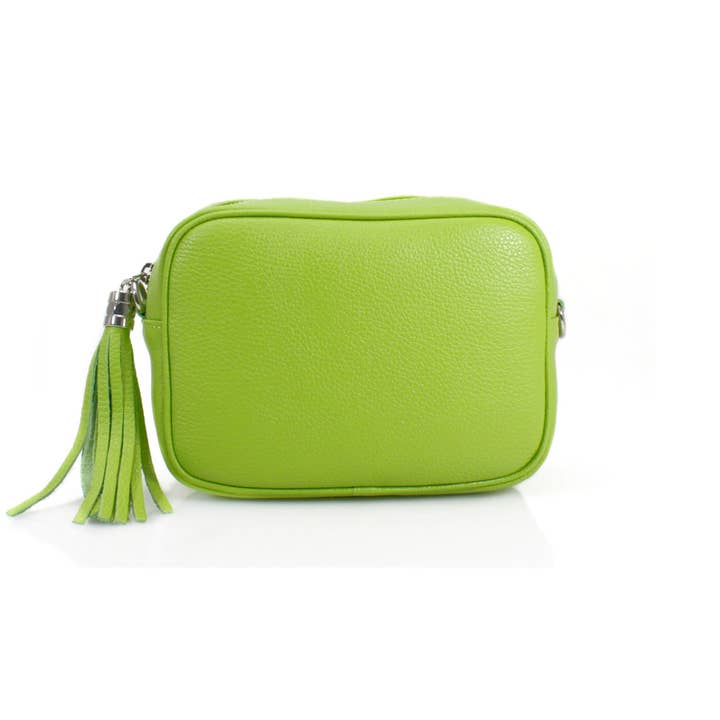 Ellas Trading - Wholesale Crossbody Bag - Women's - Italian Leather Camera Crossbody Bag with Tassel Charm28