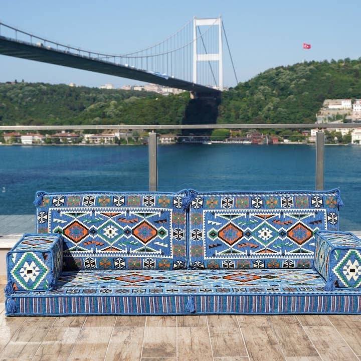 Asientos árabes, sofá Majlis, sofá seccional de palé para venta al por mayor de Arabic Sofa