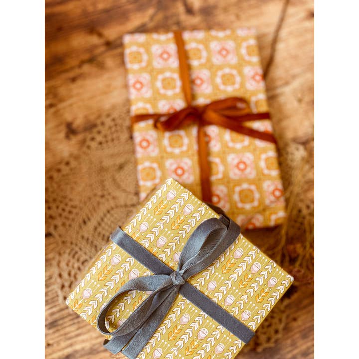 re:mused studio - Wholesale Flat Wrap - Petalcraft Gift Wrap Sheet-Double Sided5