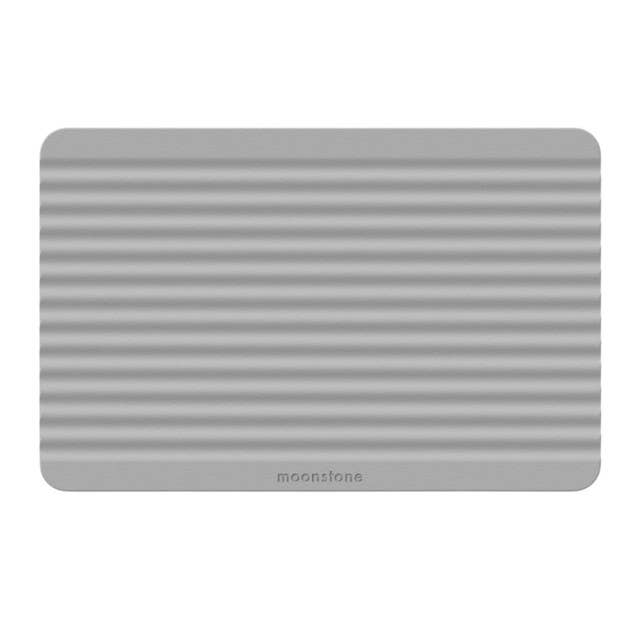 TAPIS DE BAIN EN DIATOMITE TERRA RAYA GRIS NUAGE pour la vente par moonstone