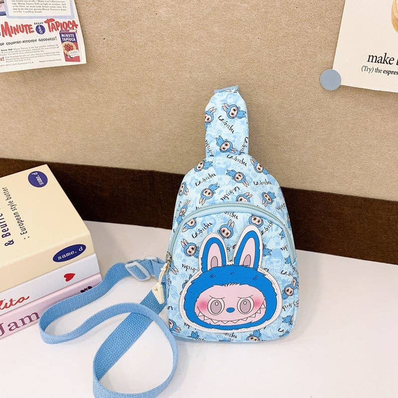 Little Trendy - Wholesale Crossbody Bag - Kids - Children's cute monster chest bag cartoon crossbody bag5