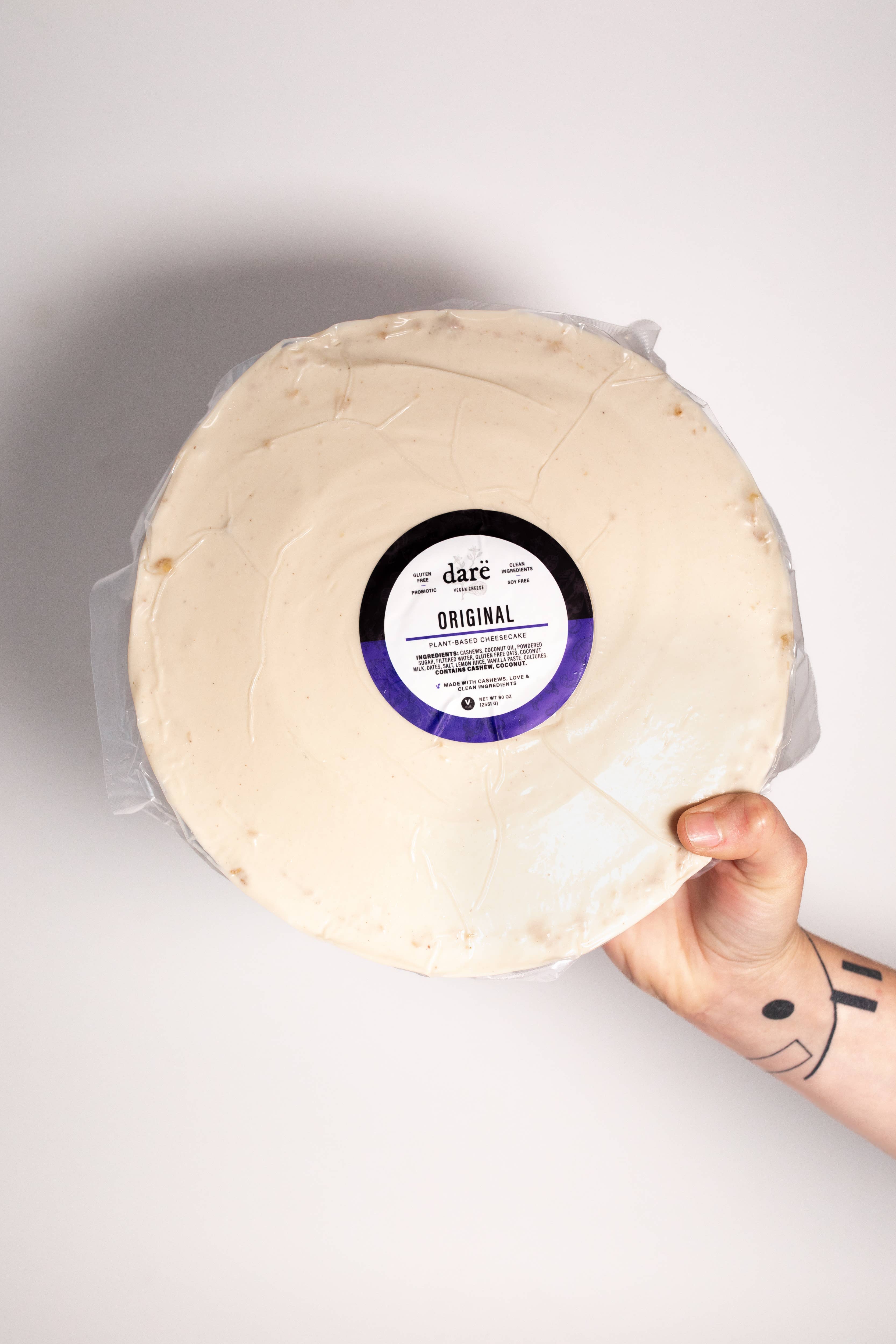 Darë Vegan Cheese - Vente Gâteau - Cheesecake original à base de plantes1