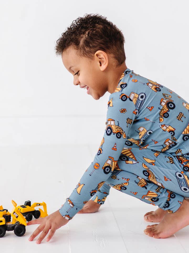 Bird & Bean® - Wholesale Sleepwear Set - Kids - Kids Bamboo Pajamas - Bamboo Fall Clothing- Worksite3