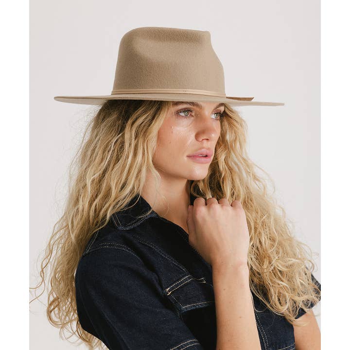 Gigi Pip – Fedora - Mulher por atacado – Emery Teardrop Fedora19