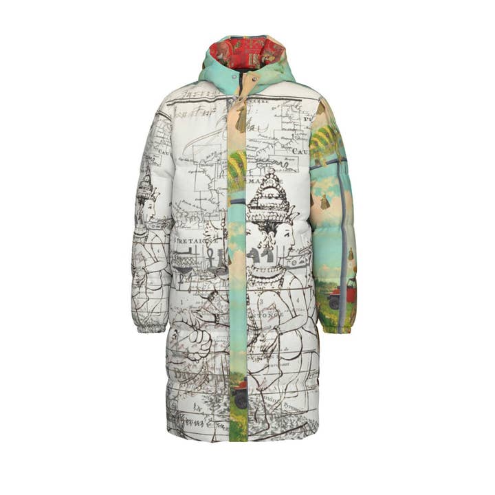 Map & Some Illustrations X Dandelions X The Boring Headdress for wholesale by Bønes and Balløøns