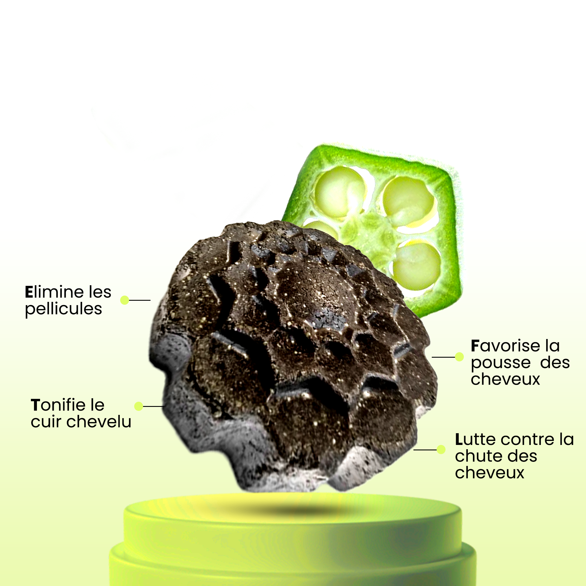 Kréol'Hair - Wholesale Shampoo Puck/Solid Shampoo - Shampooing solide1